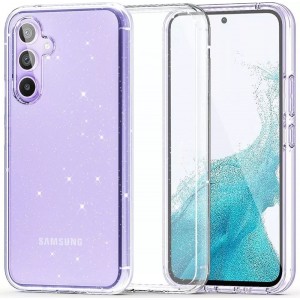 4Kom.pl Etui Flexair Hybrid do Samsung Galaxy S23 FE Glitter