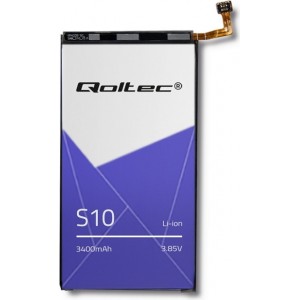 Qoltec Battery for Samsung S10 | 3400mAh