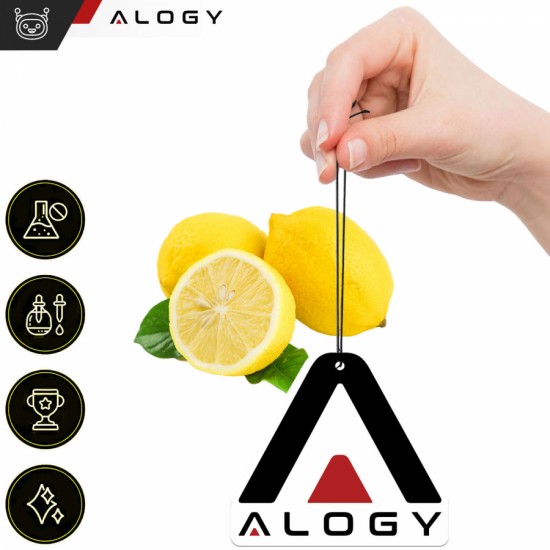 Alogy Car fragrance pendant, car fragrance, Alogy car air freshener Lemon