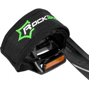 Rockbros GZT1001 bicycle pedal straps - black