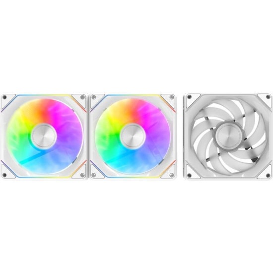 Darkflash Gauss G24 3-in-1 computer fans (white)