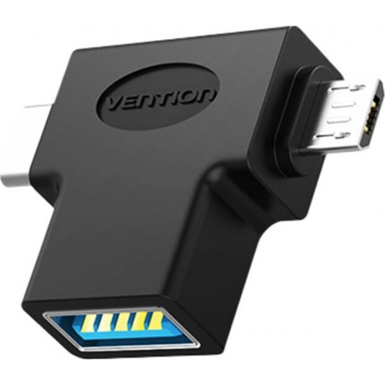 Vention Adapter OTG USB 3.0 to USB-C and Micro USB Vention CDIB0