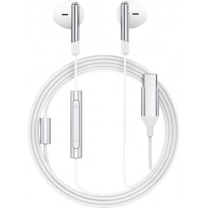 Acefast L3 Wired USB-C Headphones with Microphone - White