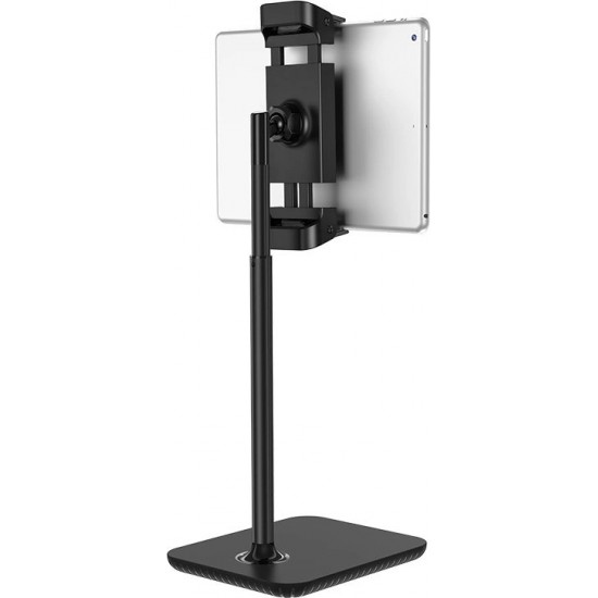 Acefast telescopic phone and tablet holder (135-230mm wide) for the desk 360 ° black (E4 black)