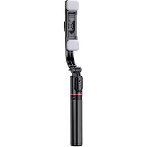 Apexel Selfie stick/ bluetooth stand with light APEXEL L13d (black)