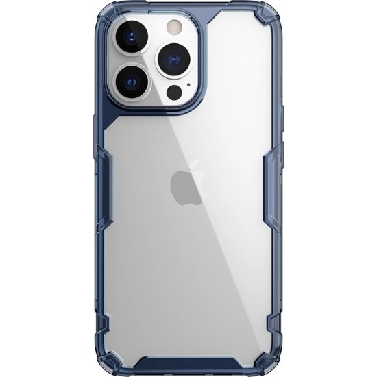 Nillkin Nature Pro case for iPhone 13 Pro Max armored cover blue