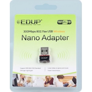 Edup EP-AX300 Nano USB-адаптер WiFi 6 286Mbps / 802.11ax / ALC8800