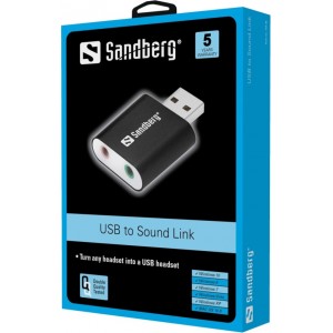 Sandberg 133-33 USB to Sound Link