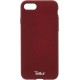 Tellur Cover Premium Pebble Touch Fusion for iPhone 7 burgundy