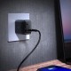 Acefast A3 PD20W Wall Charger with USB-C with US Plug - Black