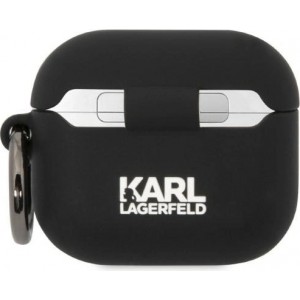 Karl Lagerfeld KLA3RUNCHK AirPods 3 cover black/black Silicone Choupette Head 3D