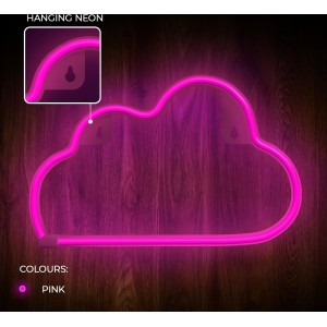 Neon LED Light CLOUD pink NNE25 Neolia