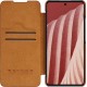 Nillkin Qin leather holster case for Samsung Galaxy A73 brown