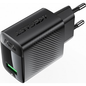 Acefast A90 Charger GaN USB-A QC 18W - Black