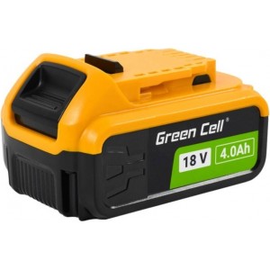 Green Cell Power Tools Battery Green Cell PTDW18V4, DeWalt XR 18V 4Ah DCB182