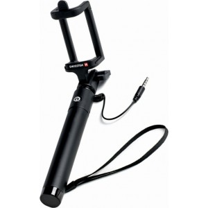 Swissten Wired Selfie Stick штатив с кнопкой на ручке