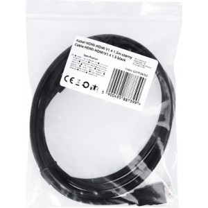 HDMI-HDMI Cable V1.4 1.5m black