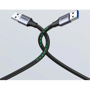 Ugreen cable USB cable - USB 3.0 5Gb/s 0.5m gray (US373)