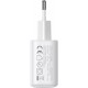 Joyroom JR-TCF20 USB-C PD 20W network charger - white + USB-C / USB-C cable 1m