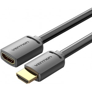 Vention HDMI 2.0 Male to HDMI 2.0 Female Extension Cable Vention AHCBD 0,5m, 4K 60Hz, (Black)