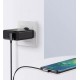 Ugreen angled cable USB - USB Type C Quick Charge 3.0 QC3.0 3 A 0.5 m gray (US176 20855)