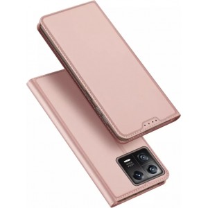 Dux Ducis Skin Pro Case Xiaomi 13 Flip Card Wallet Stand Pink