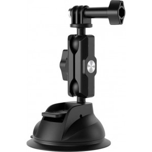 Telesin Universal Suction Cup Holder with phone holder and action camera mounting TE-SUC-012