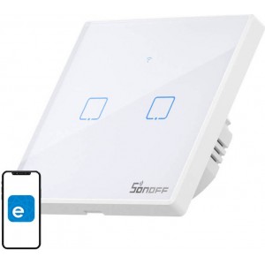 Sonoff Smart Switch WiFi + RF 433 Sonoff T2 EU TX (2-channel) updated