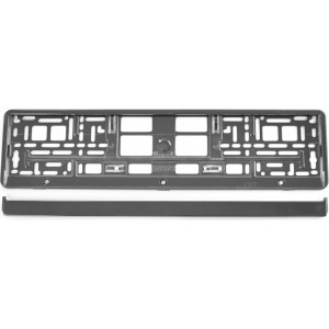 Utal License Plate Frame - GRAPHITE metalic