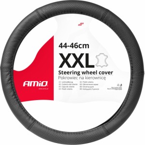 Amio Steering wheel cover Leather Series SWC-50-XXL (44-46cm)