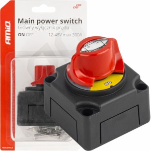 Amio Main power switch 12-48V max.300A AMIO-03838