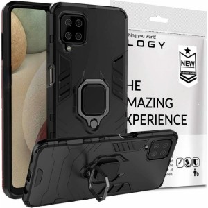 Alogy Etui Alogy Stand Ring Armor do Samsung Galaxy A12 2020/2021/ A12 5G/ M12 czarne