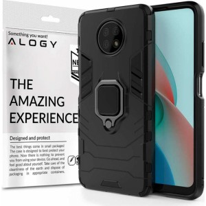 Alogy Etui Alogy Stand Ring Armor do Xiaomi Redmi Note 9T/ 9T 5G czarne