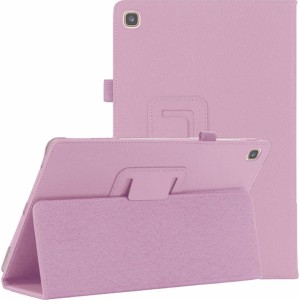 Alogy Fioletowe etui skórzane PU Stand Cover Galaxy Tab E 9.6 T560