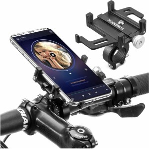 Rockbros 699-BK bicycle holder for the handlebar to the phone for a bicycle motor scooter Black