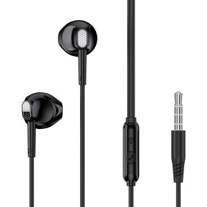 XO wired earphones EP52 jack 3,5mm black