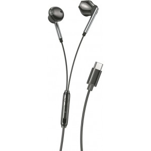 XO wired earphones EP66 USB-C black