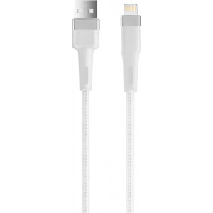 Setty USB - Lightning cable 1,2 m 2A KNA-L-1.220 white