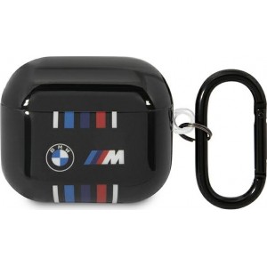 BMW case for AirPods 3 BMA322SWTK black TPU Multiple Colored Lines