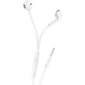 XO wired earphones EP68 jack 3,5 mm white