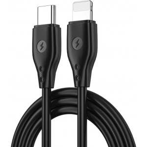 Wiwu cable Pioneer Wi-C002 USB-C - Lightning 30W black