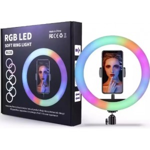 Wooco MJ26 Universal Tripod штатив для селфи с RGB светодиодной лампой 26cm