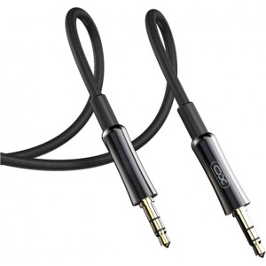 XO cable audio NB-R255C jack 3,5mm - jack 3,5mm 1,0m black