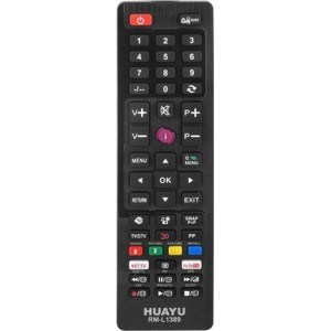 HQ LXP1389 ТВ пульт Vestel LCD/LED / RM-L1389 Smart / Netflix / Youtube / Черный