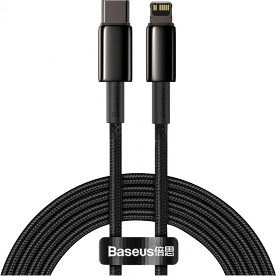 Baseus cable Tungsten PD USB-C - Lightning 2,0 m black 20W