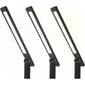 Lamex Andrzej Leszek Sp.k. LED desk Lamp 10W, 3000/4500/6000K, induction charging, touch control, dimmer, black,  LTC