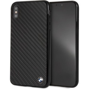 Cg Mobile Sas BMW iPhone XS Max BMHCI65MBC black hard case Signature Carbon