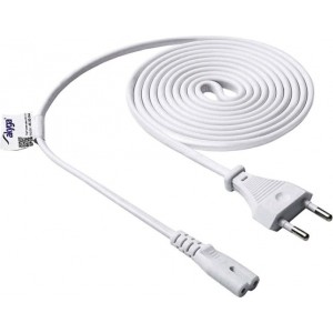 Akyga Europe Sp. Z O.o. Akyga power cable for notebook AK-RD-06A Eight CCA CEE 7/16 / IEC C7 1.5 m white