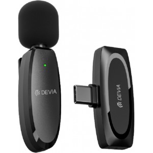 Devia microphone for smartfon Kintone USB-C black