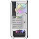 Darkflash DK151 LED computer case (white) + 3 RGB fans